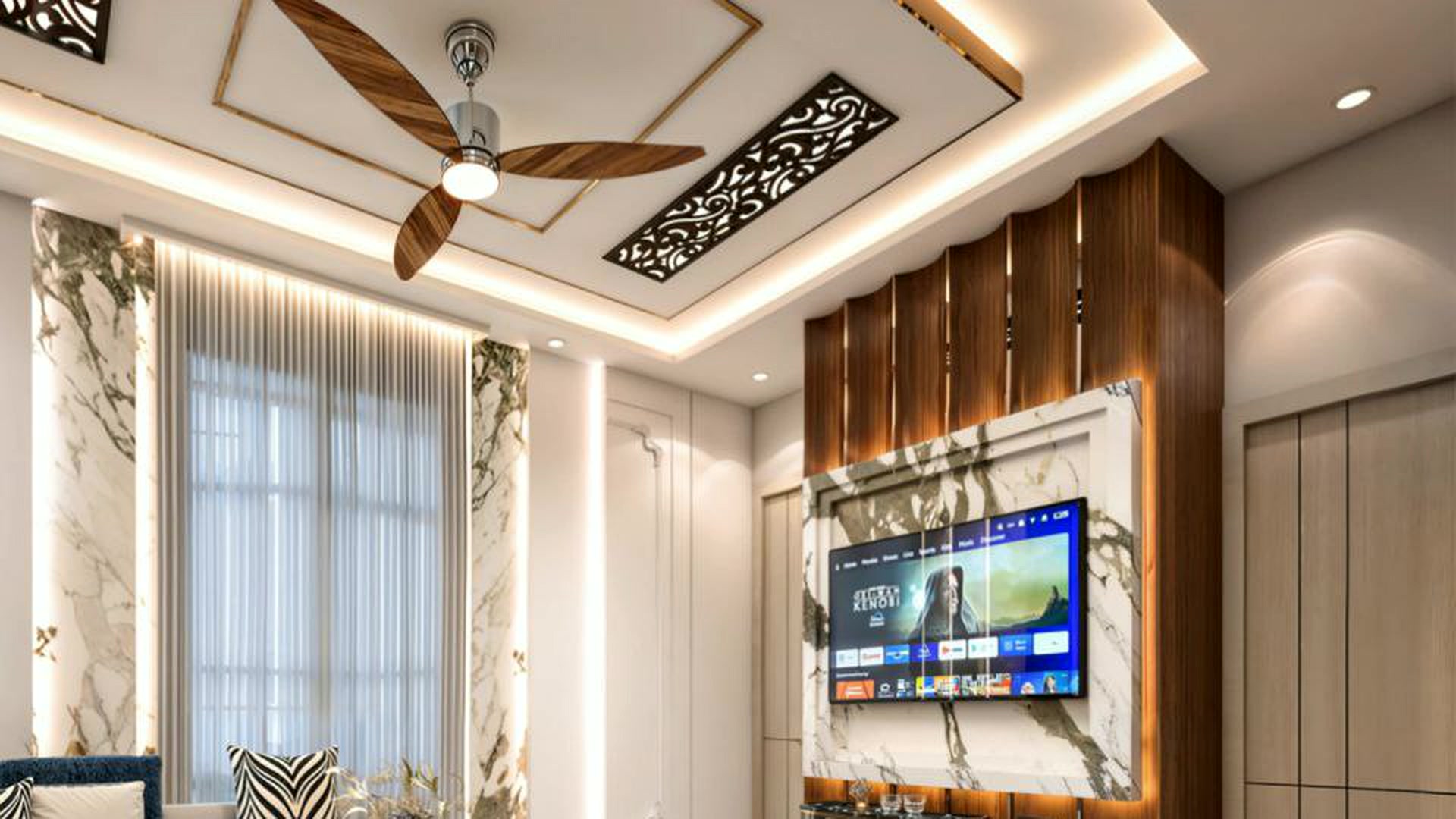 Ram Villa 100 sq yd open living and dining area at Baghban Greens Kanpur